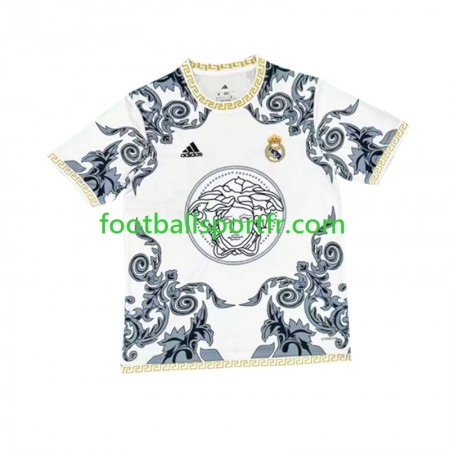 Tenue Real Madrid Versace Edition Domicile Blanc 2024-2025 Maillot de Foot